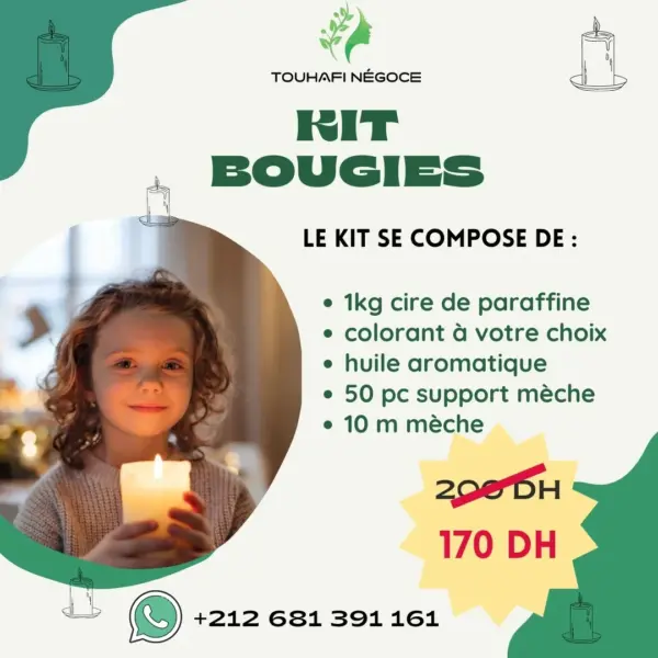 Pack Matiere premiere Bougie