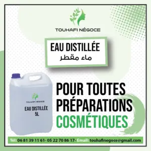 eau distillee