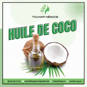 huile de coco