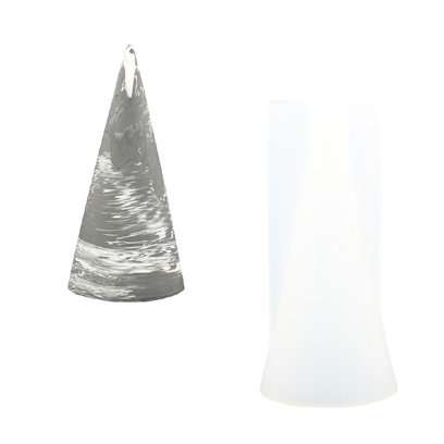 Moule en silicone - Cône Moule en silicone - Cône ø 14,6cm x 7cm x 7cm